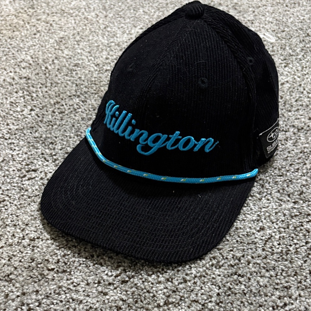 Alpine Swiss Black and Blue Hat